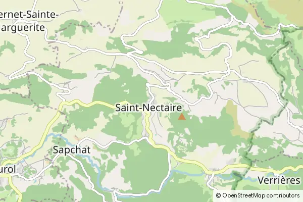 Mapa Saint-Nectaire