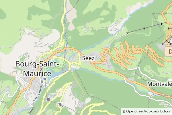 Mapa Séez