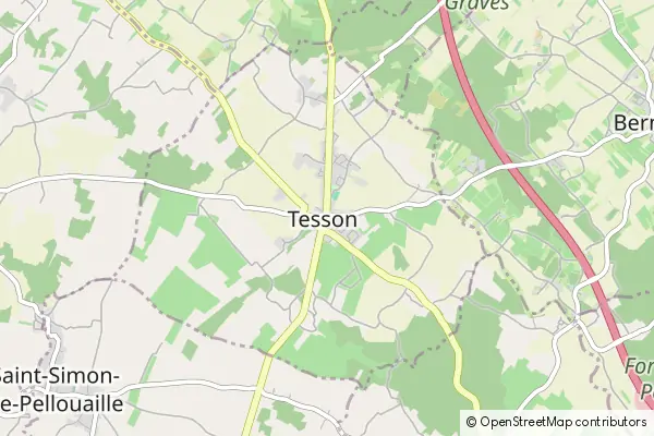 Mapa Tesson