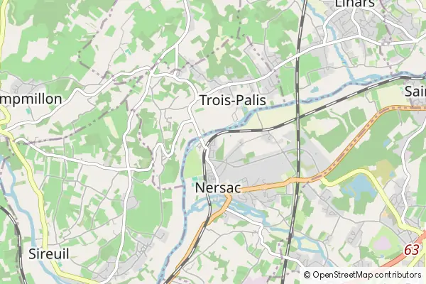 Mapa Trois-Palis