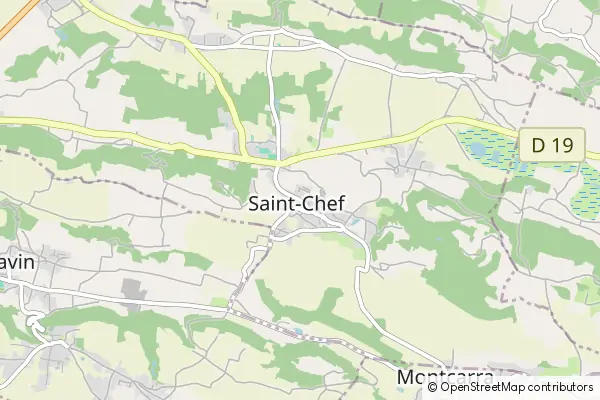 Mapa Saint-Chef