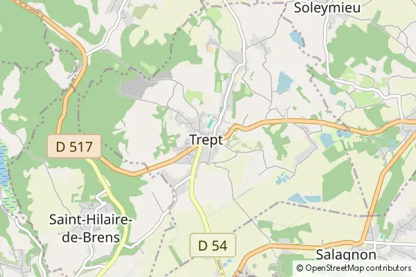 Mapa Trept