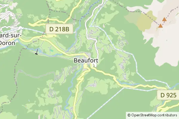 Mapa Beaufort