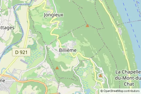 Mapa Billième