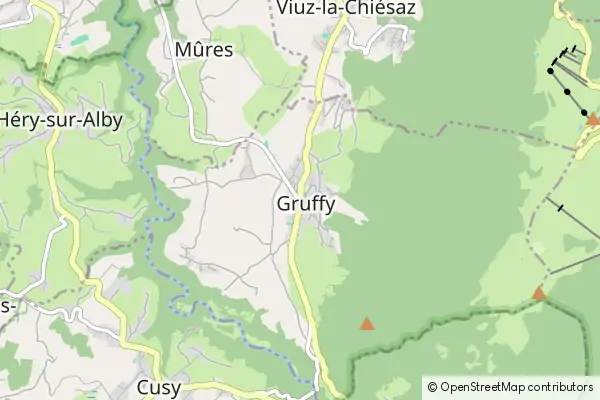 Mapa Gruffy