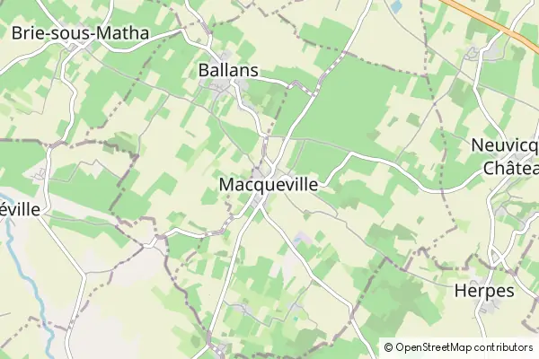 Mapa Macqueville