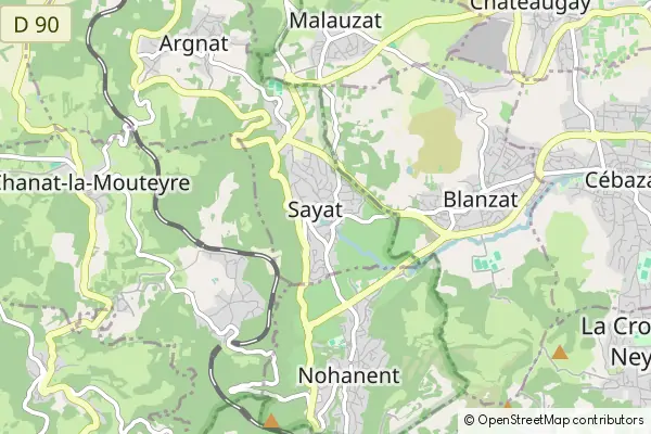 Mapa Sayat