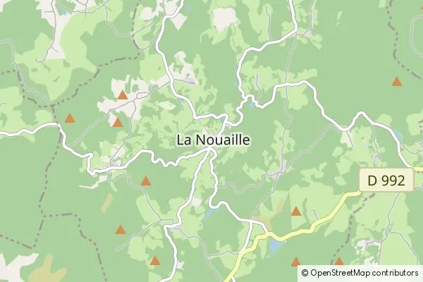 Mapa La Nouaille