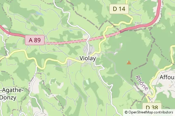 Mapa Violay