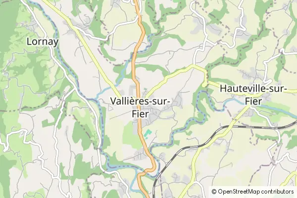 Mapa Vallières