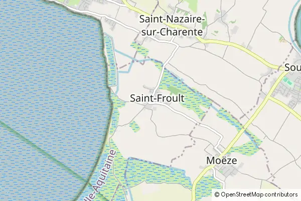 Mapa Saint Froult