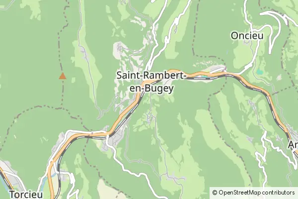 Mapa Saint-Rambert-en-Bugey