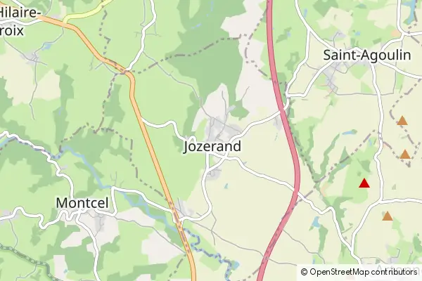 Mapa Jozerand