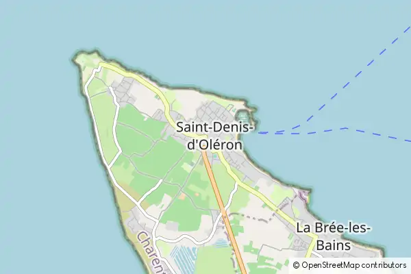 Mapa Saint-Denis d'Oleron