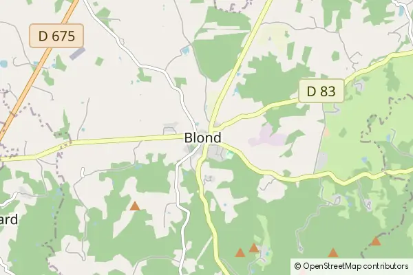 Mapa Blond