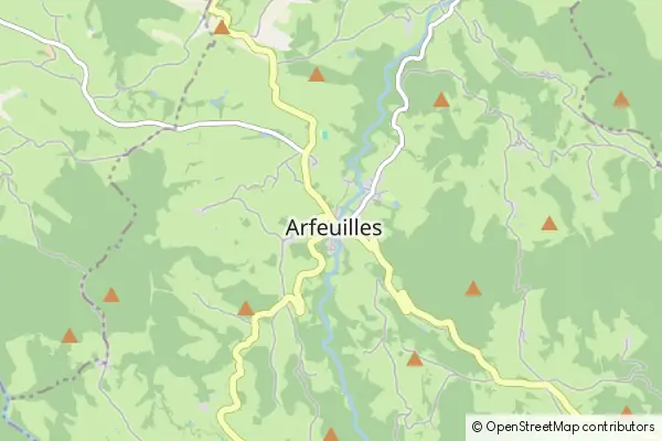 Mapa Arfeuilles