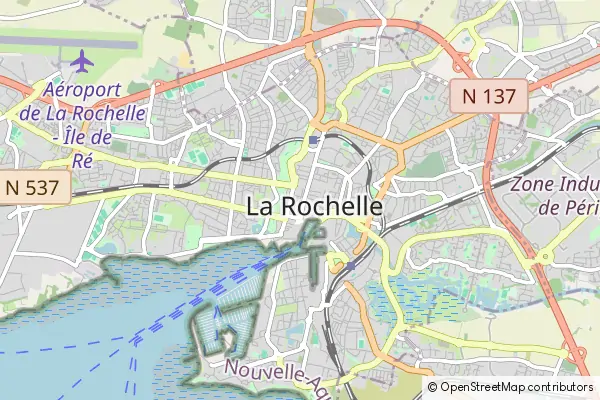 Mapa La Rochelle