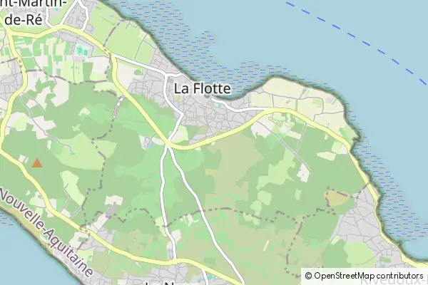 Mapa La Flotte