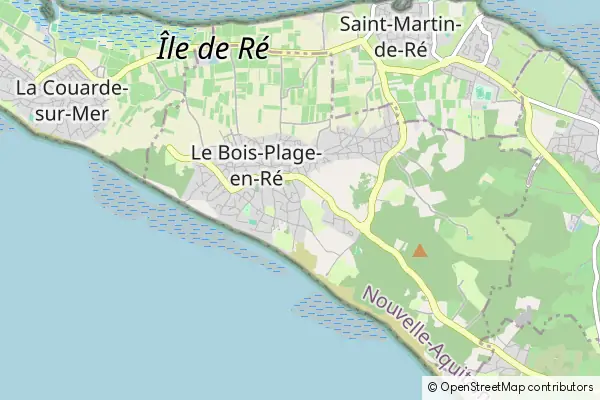 Mapa Le Bois-Plage-en-Ré