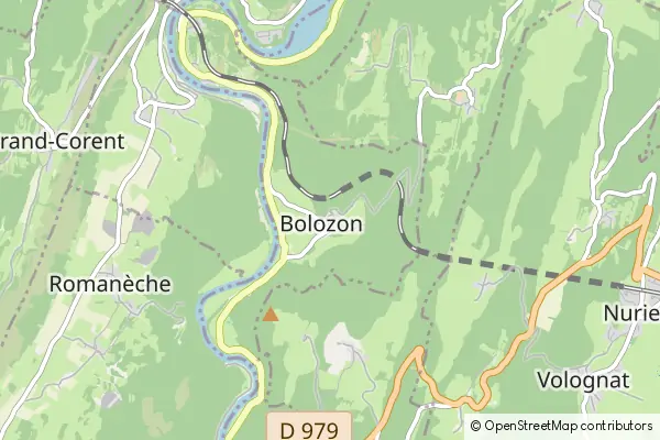 Mapa Bolozon