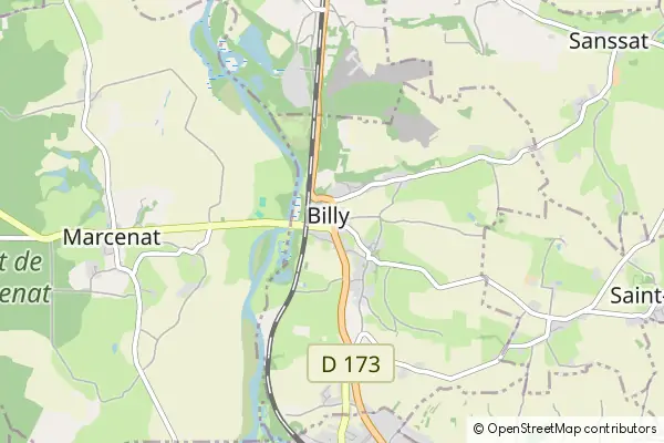 Mapa Billy