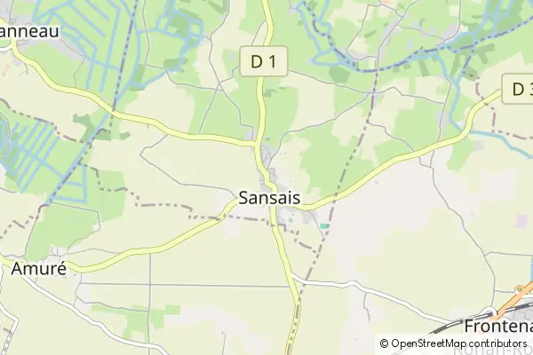 Mapa Sansais