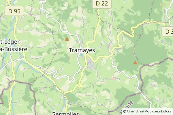 Mapa Tramayes