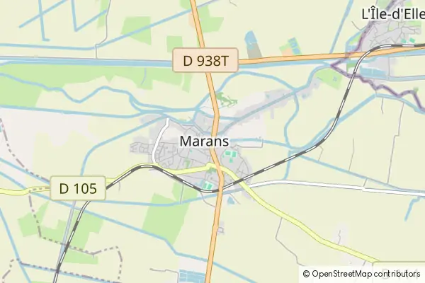 Mapa Marans