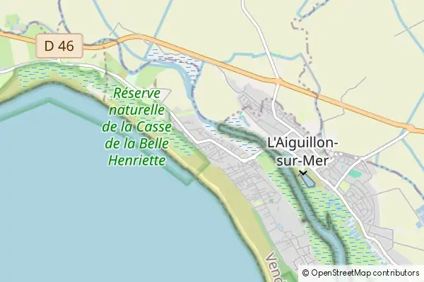 Mapa La Faute sur Mer