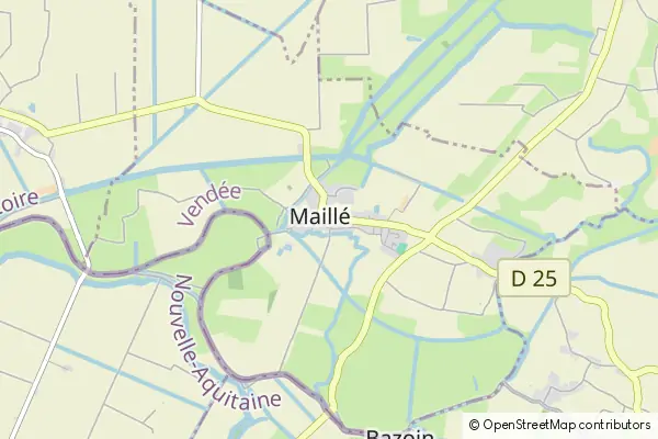 Mapa Maillé