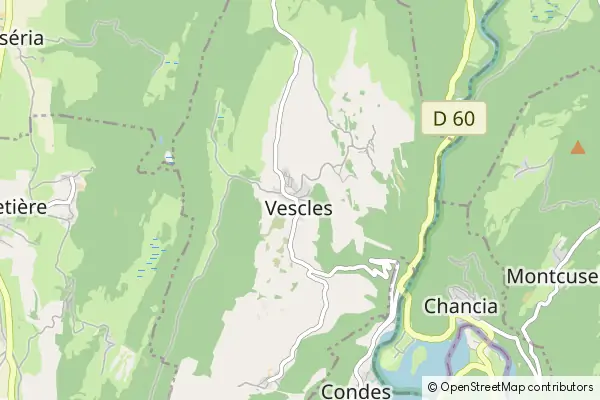 Mapa Vescles