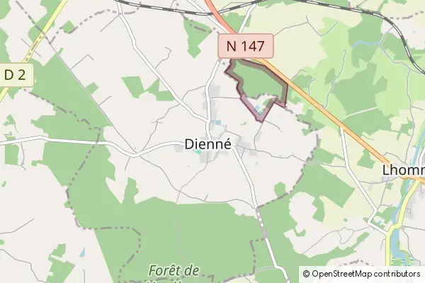 Mapa Dienné