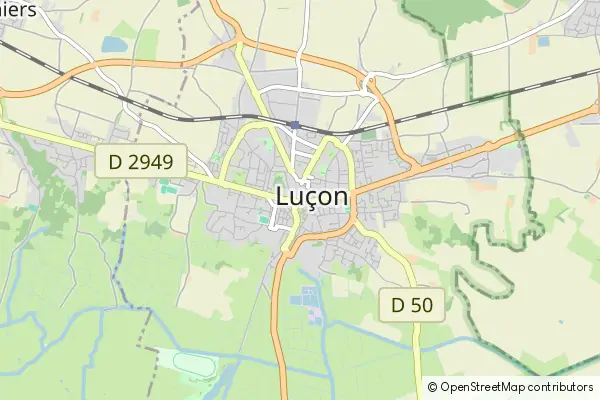 Mapa Luçon