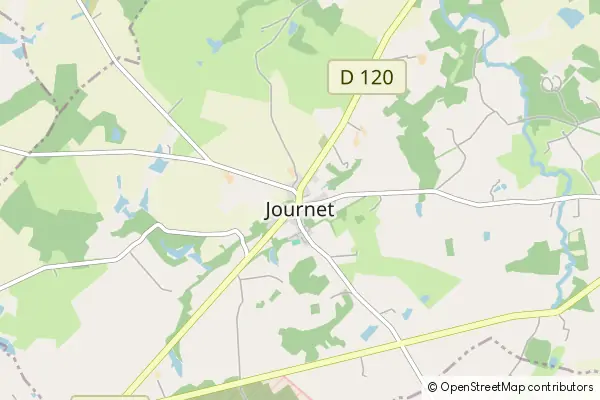 Mapa Journet