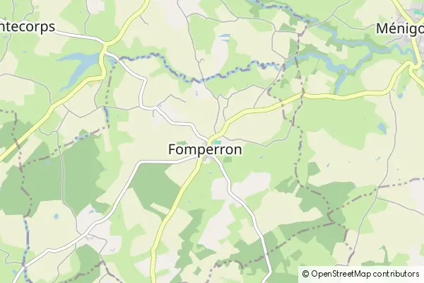 Mapa Fomperron