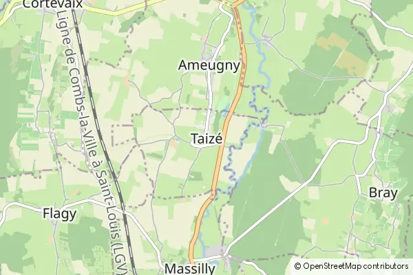 Mapa Taizé