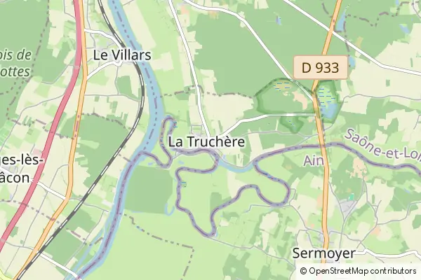 Mapa La Truchère