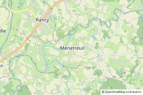 Mapa Ménetreuil