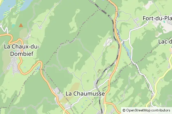 Mapa La Chaumusse