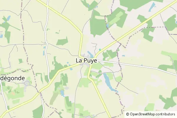 Mapa La Puye