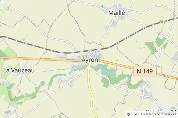 Mapa Ayron