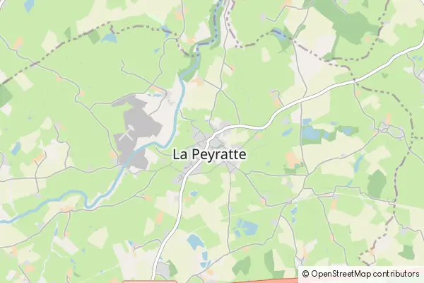 Mapa La Peyratte