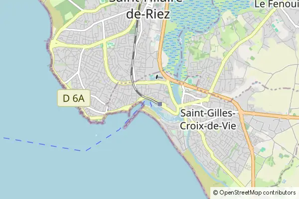 Mapa Saint-Gilles
