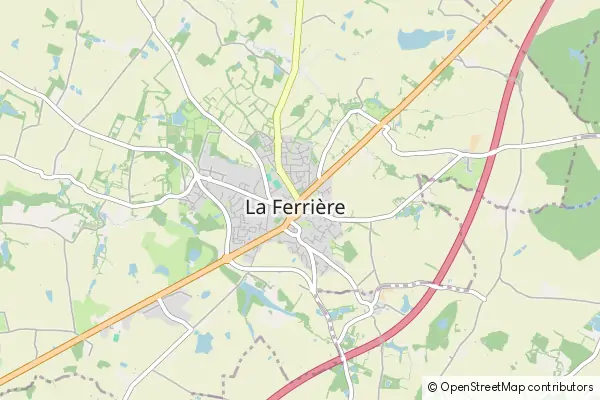 Mapa La Ferrière