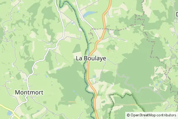 Mapa La Boulaye