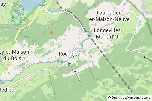 Mapa Rochejean