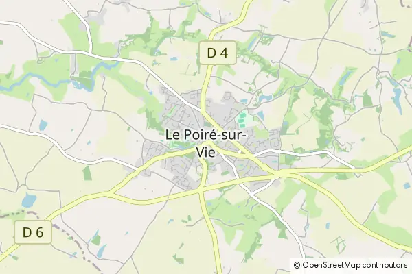 Mapa Le Poiré-sur-Vie