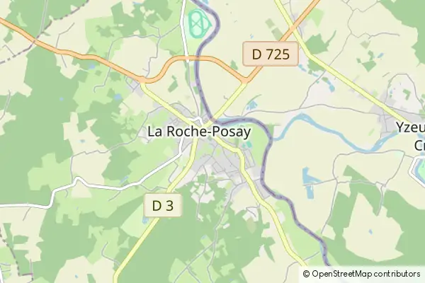 Mapa La Roche-Posay