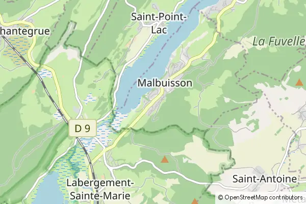 Mapa Malbuisson