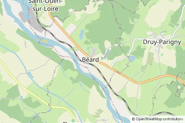 Mapa Béard